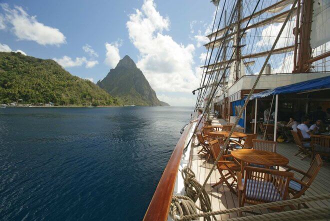 SeaCloud_Kreuzfahrten_SeaCloud2_Karibik_Lidodeck_Passagiere