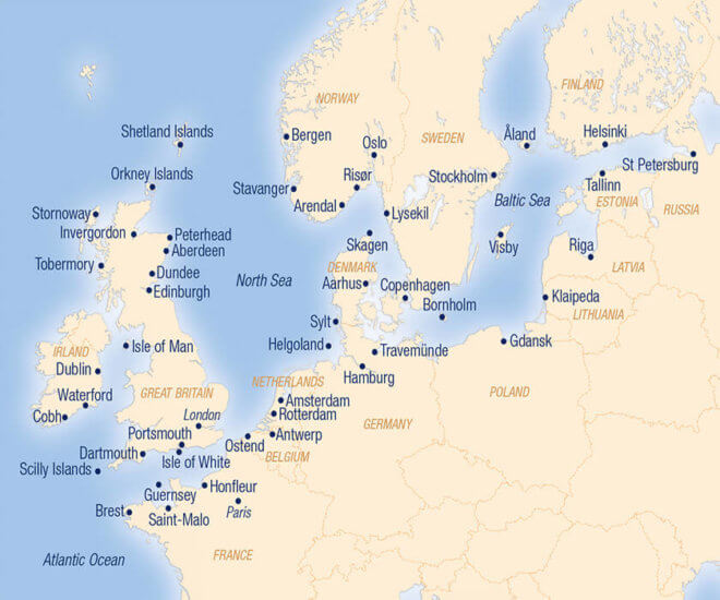 SeaCloud_Kreuzfahrten_Northeurope_Map