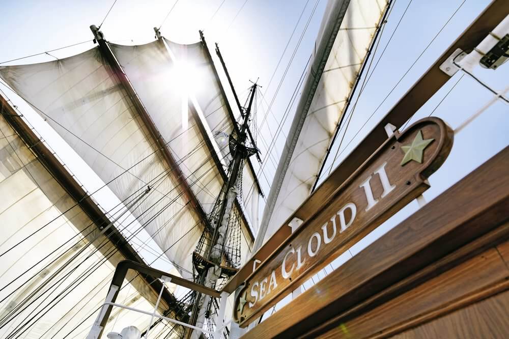SeaCloud_Kreuzfahrten_SeaCloud2_Schild_Segel