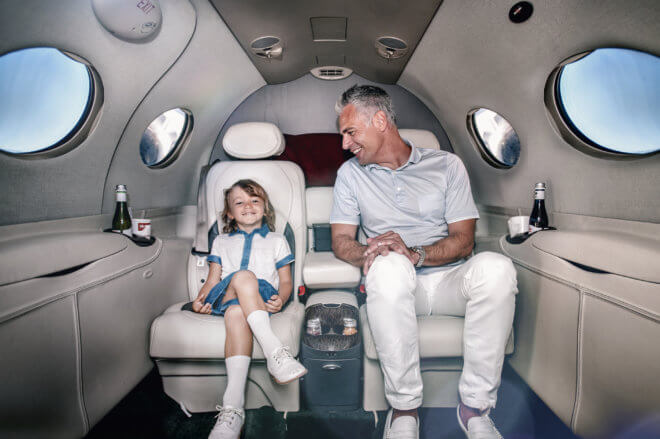 globeair family father son