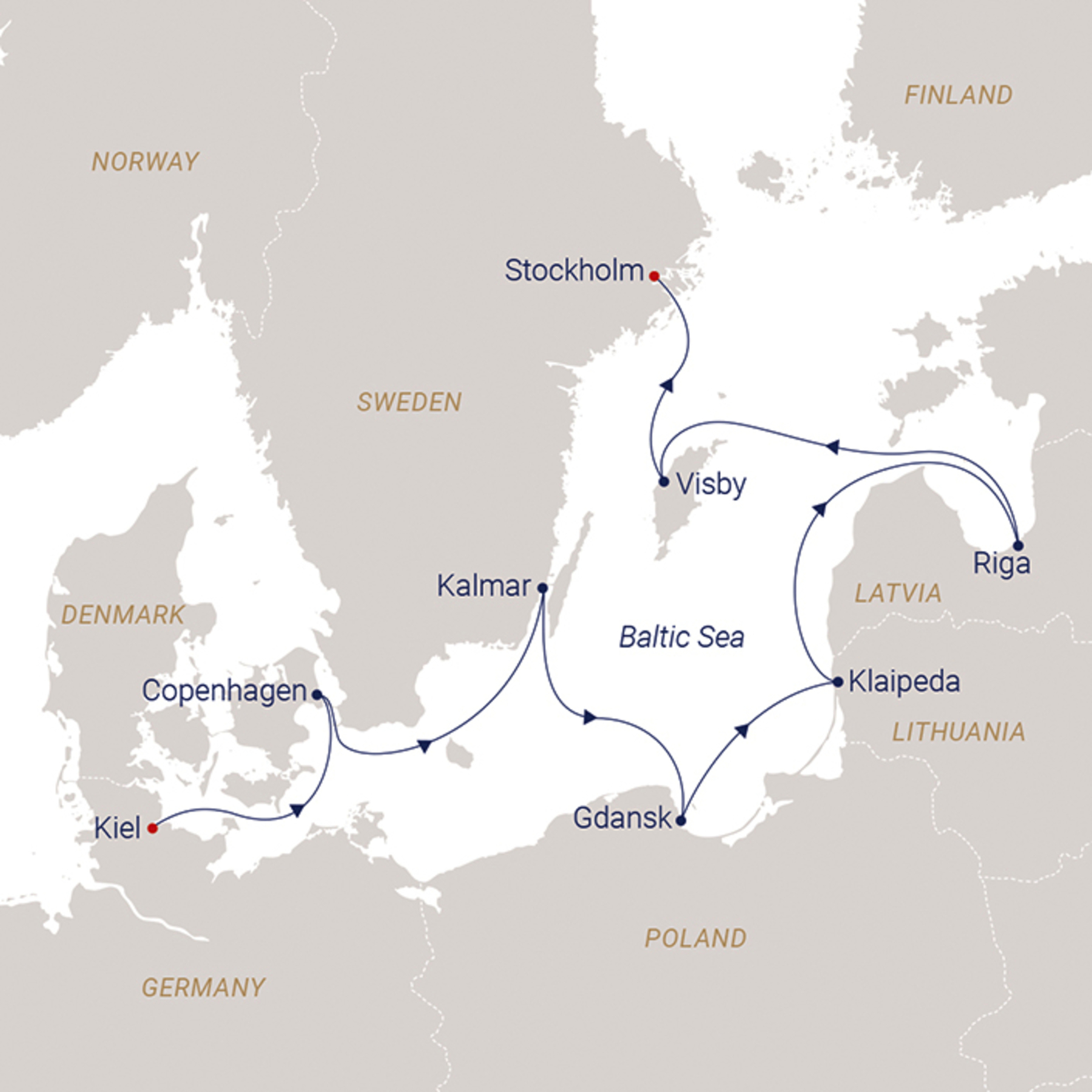 SUMMER FUN AROUND THE BALTIC SEA Unique sailing experience SEA